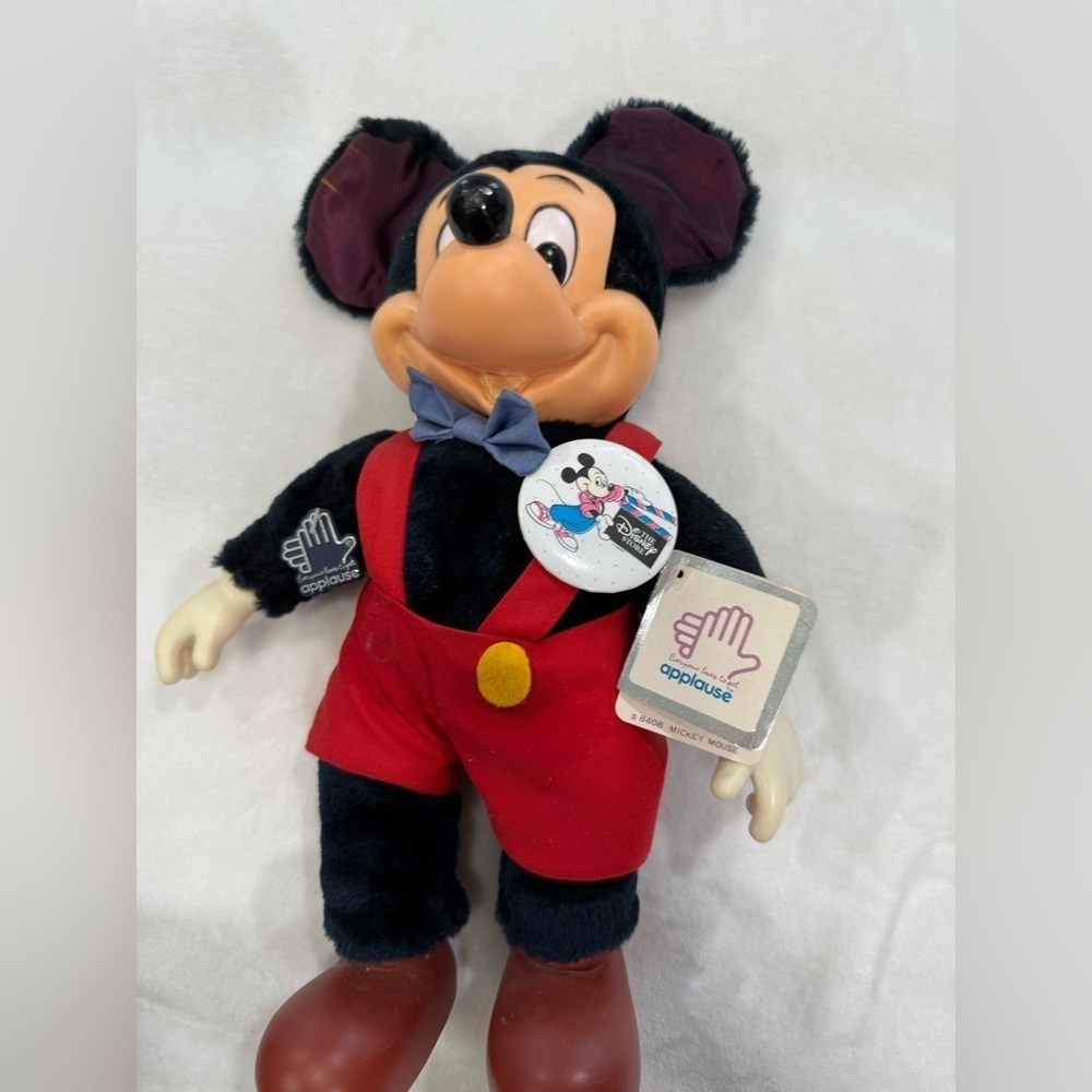 Black and Red Stuffed Animal Plush